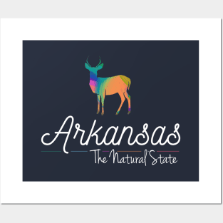 Arkansas Rainbow Deer Posters and Art